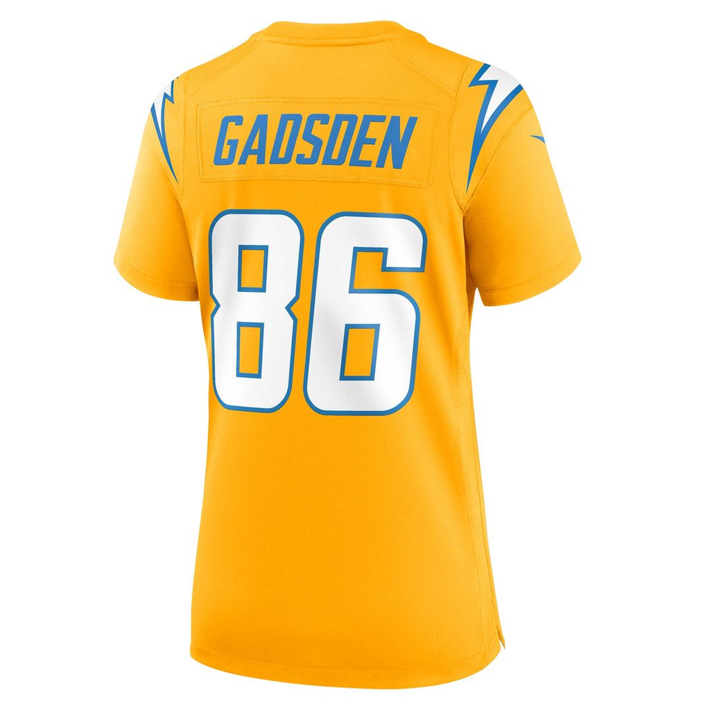 Oronde Gadsden Los Angeles Chargers Women's Alternate Charger Power Game Jersey - Gold