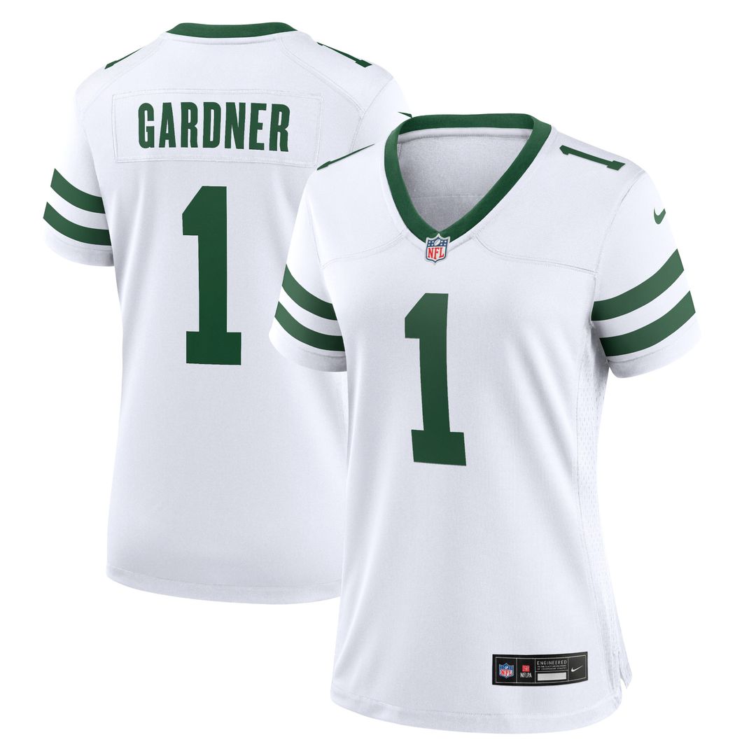 Ahmad Sauce Gardner New York Jets Nike Women's Game Jersey - Legacy Green