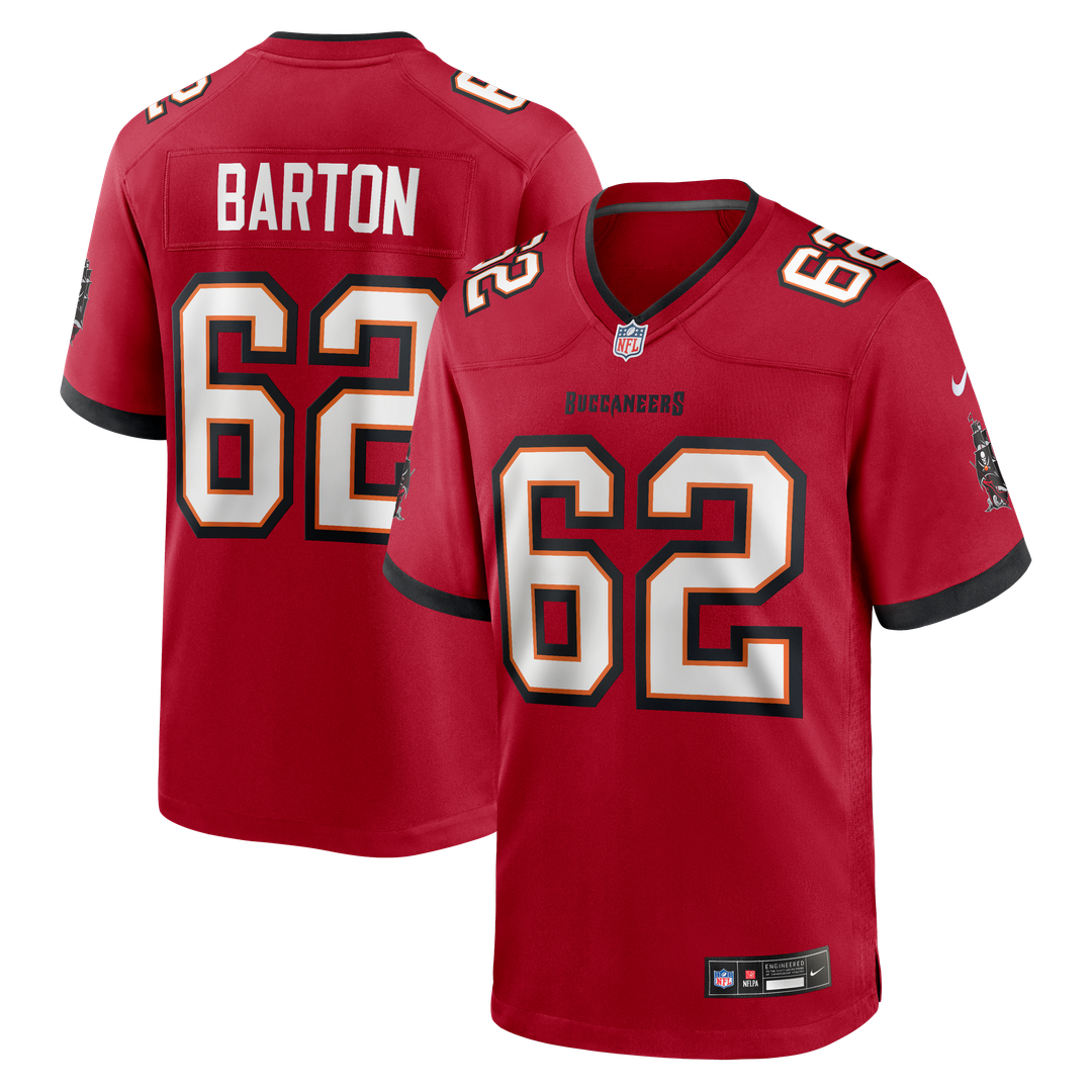 Graham Barton Tampa Bay Buccaneers Player Game Jersey - Red