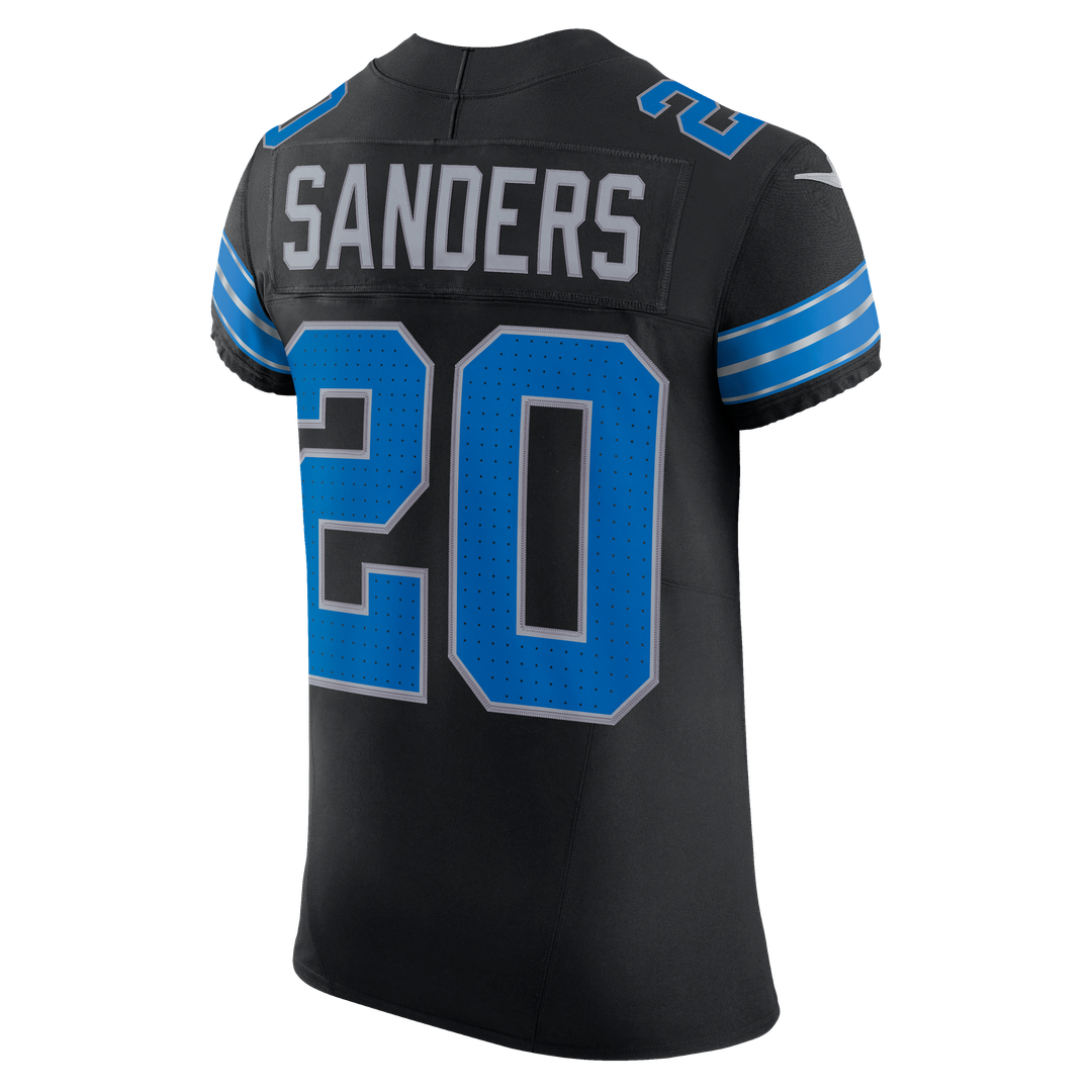 Barry Sanders Detroit Lions Alternate Vapor F.U.S.E. Elite Jersey - Black