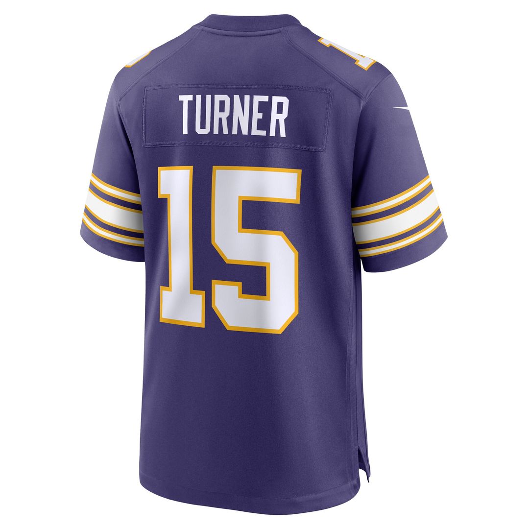 Dallas Turner Minnesota Vikings Game Jersey - White