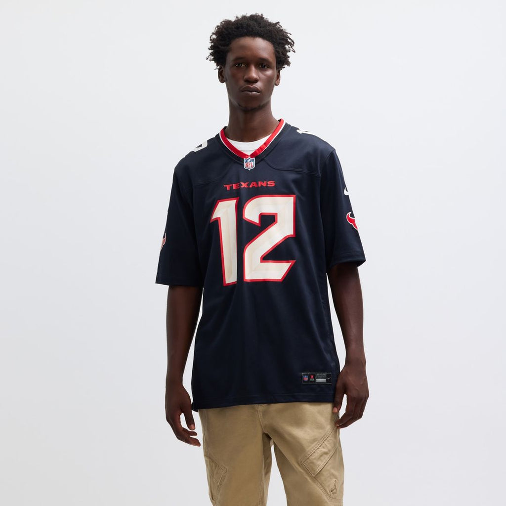 Nico Collins Houston Texans Nike Alternate Game Jersey -  Red
