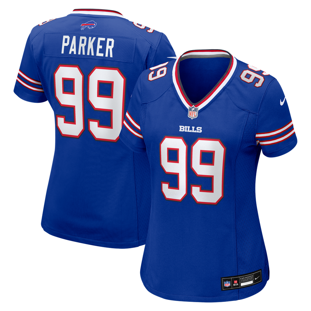 T.J. Parker Buffalo Bills Women's Team Game Jersey - Royal