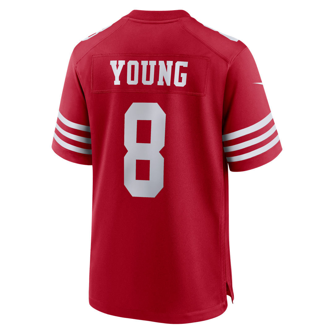 Steve Young San Francisco 49ers Retired Player Game Jersey - Scarlet