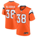Jaleel McLaughlin Denver Broncos Team Game Jersey - Orange
