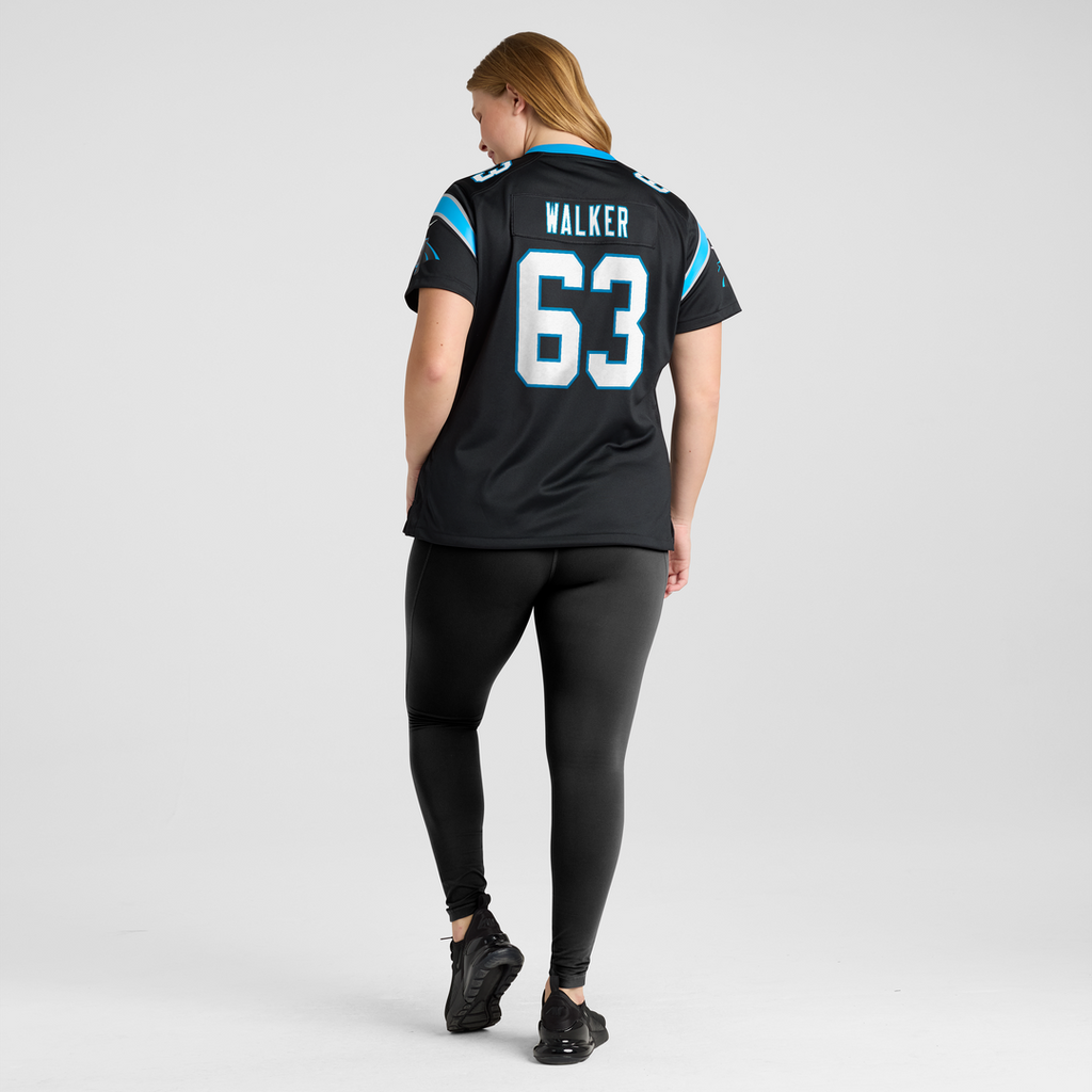 Rasheed Walker Carolina Panthers Women's Team Game Jersey - Black
