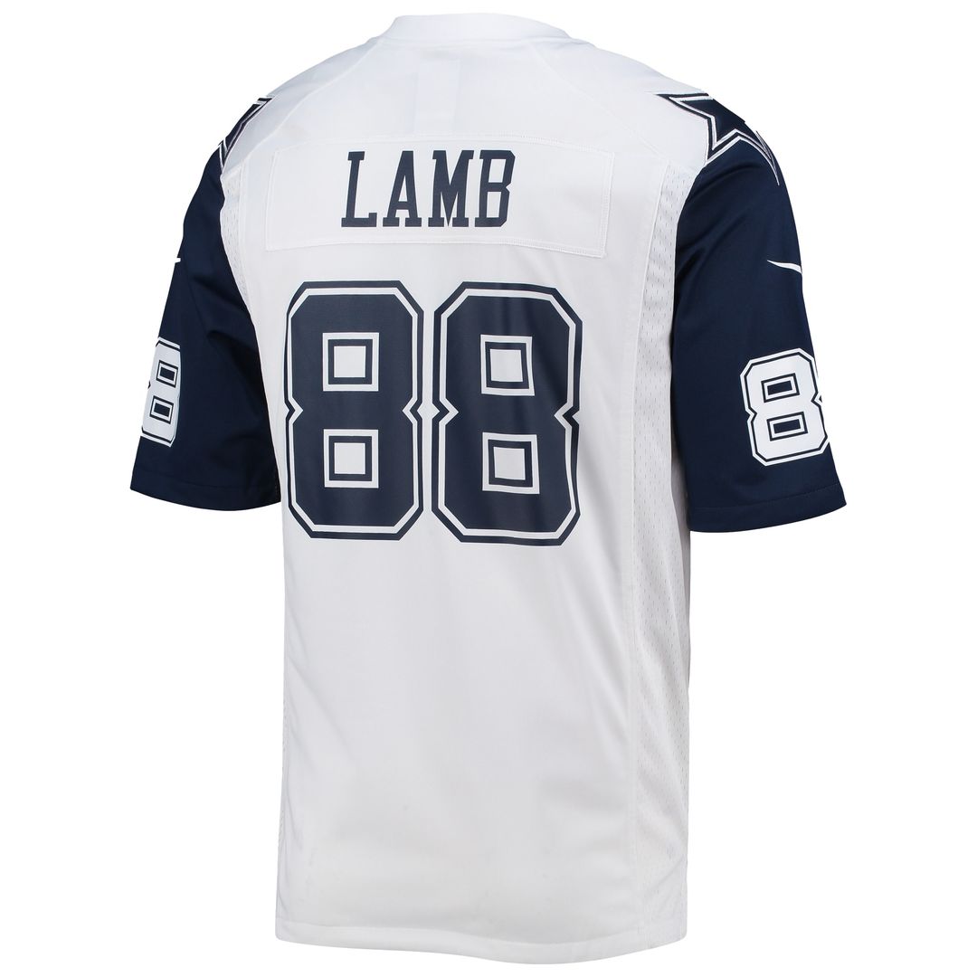 CeeDee Lamb Dallas Cowboys Alternate Game Team Jersey - White