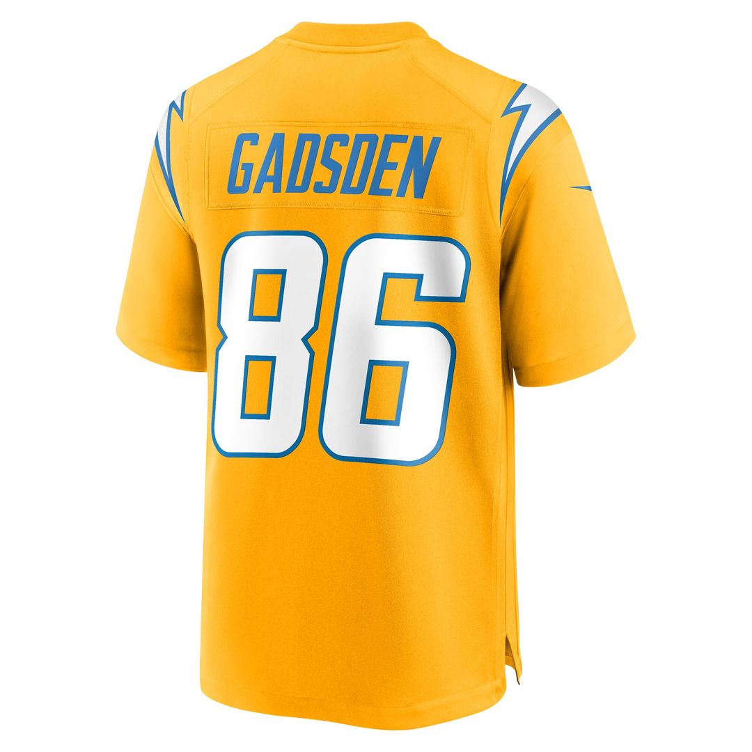 Oronde Gadsden Los Angeles Chargers Alternate Charger Power Game Jersey - Gold