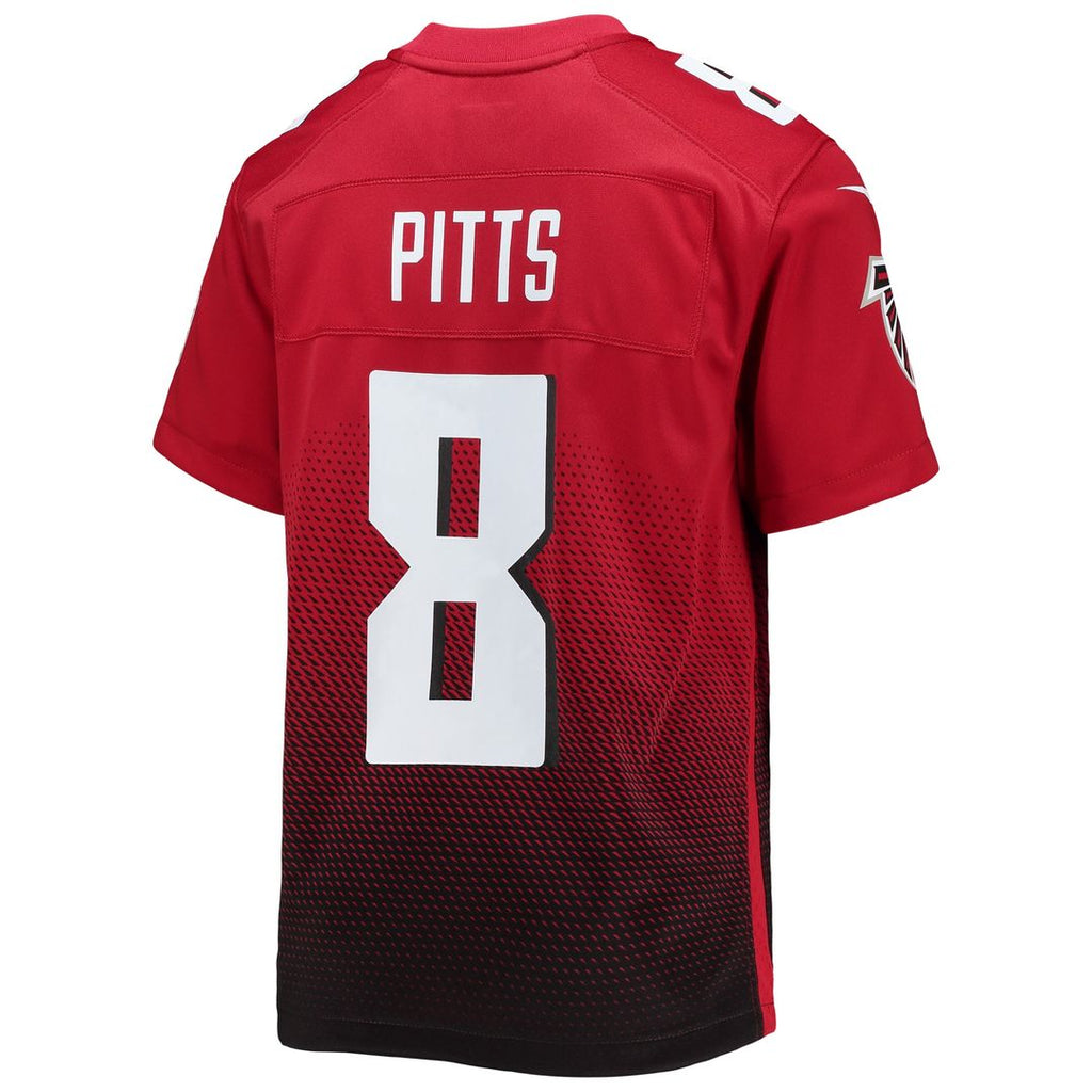 Kyle Pitts Sr. Atlanta Falcons Youth Game Jersey - Red