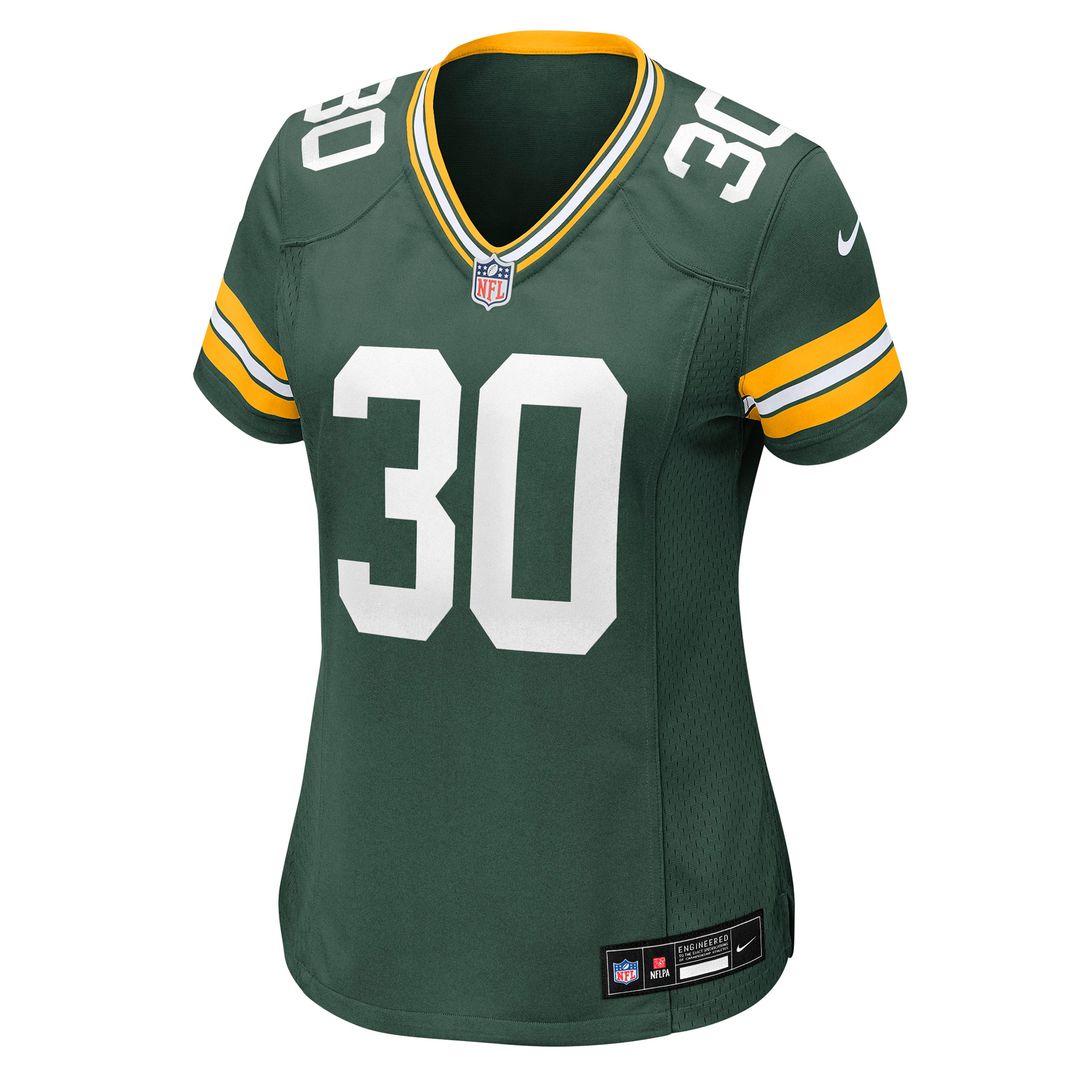 Chris Brooks Green Bay Packers Women's Team Game Jersey - Green