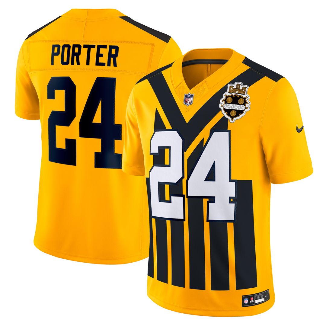 Joey Porter Jr. Pittsburgh Steelers Vapor F.U.S.E. Limited Jersey - White
