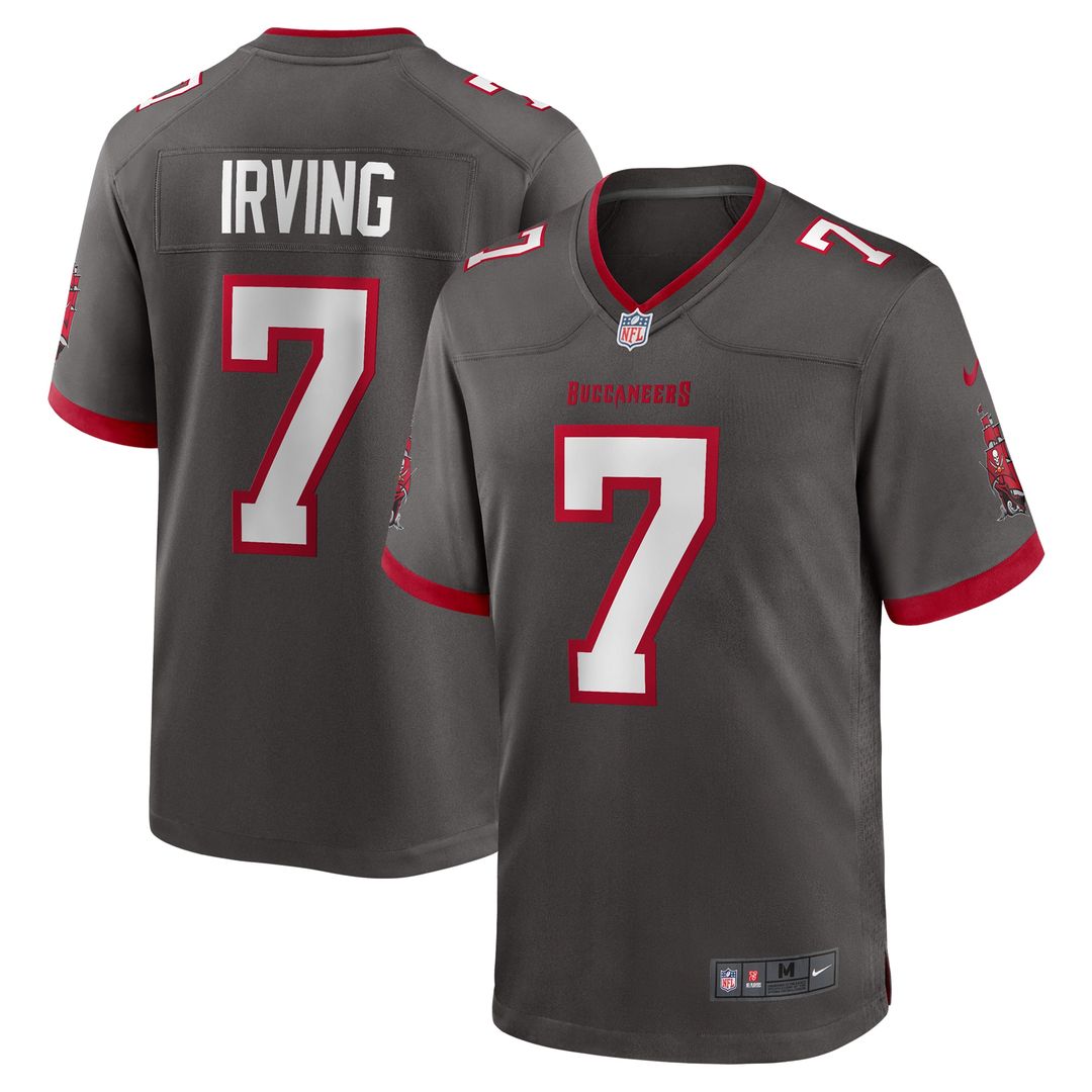 Bucky Irving Tampa Bay Buccaneers Game Jersey - White
