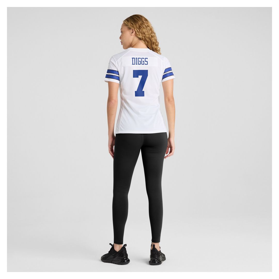 Trevon Diggs Dallas Cowboys Women's Game Jersey - White