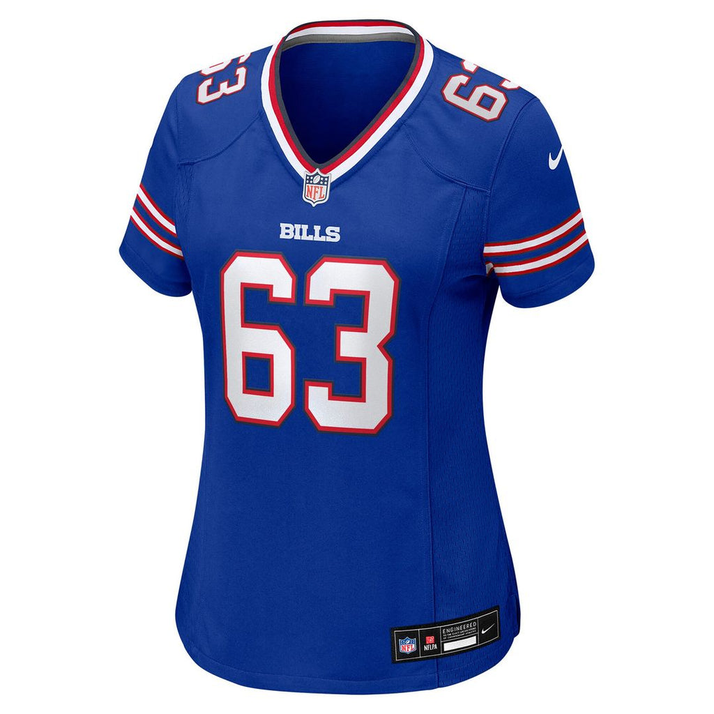 Austin Corbett Buffalo Bills Women's Team Game Jersey - Royal