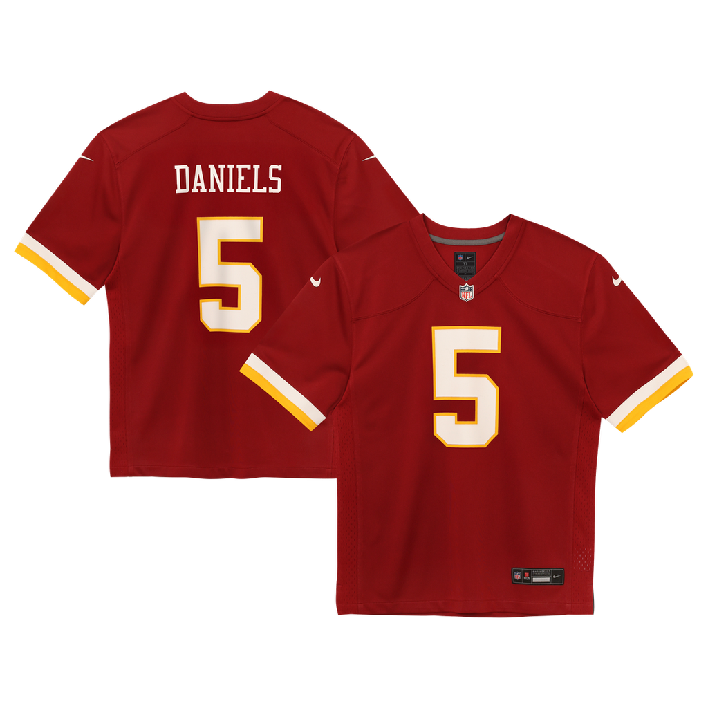 Jayden Daniels Washington Commanders Toddler Team Game Jersey - Burgundy