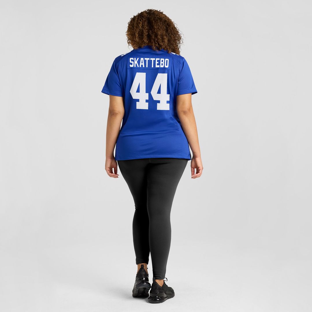 Cam Skattebo New York Giants Women's Team Game Player Jersey - Royal