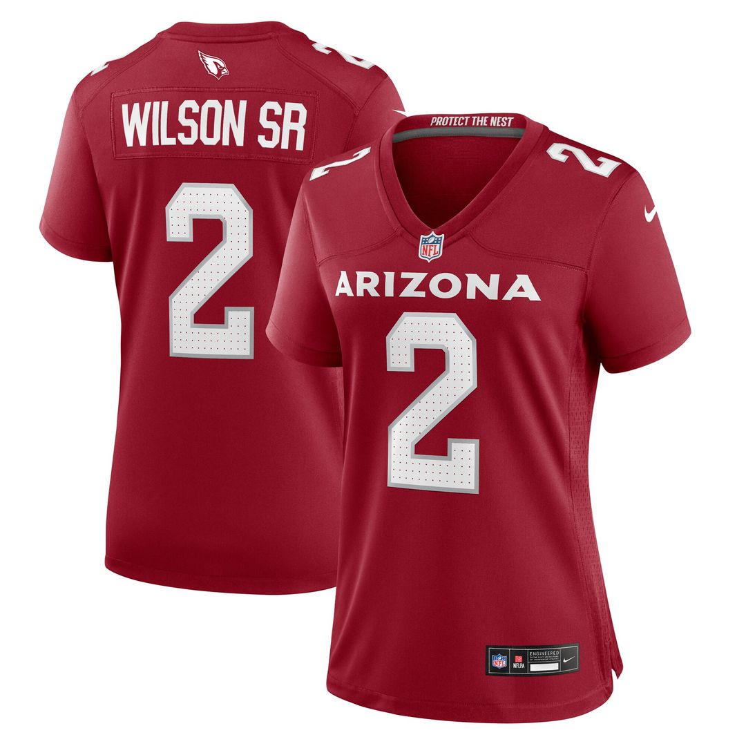 Mack Wilson Sr. Arizona Cardinals Women's Team Game Jersey - Cardinal