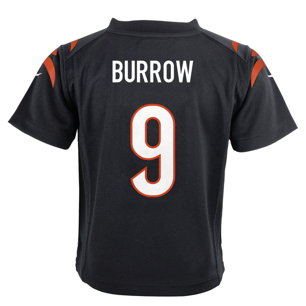 Joe Burrow Cincinnati Bengals Toddler Game Jersey - Black