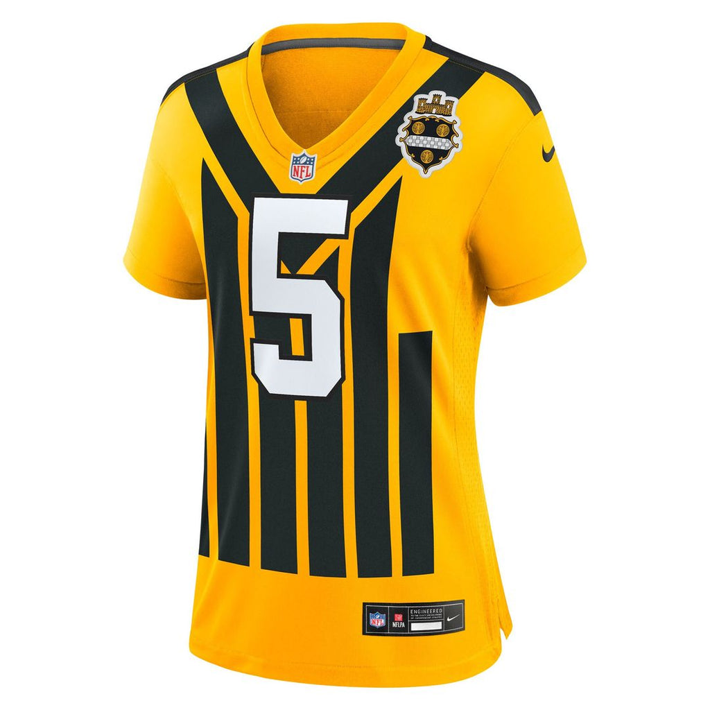 Jalen Ramsey Pittsburgh Steelers Women's Alternate 1933 Throwback Game Jersey - Gold