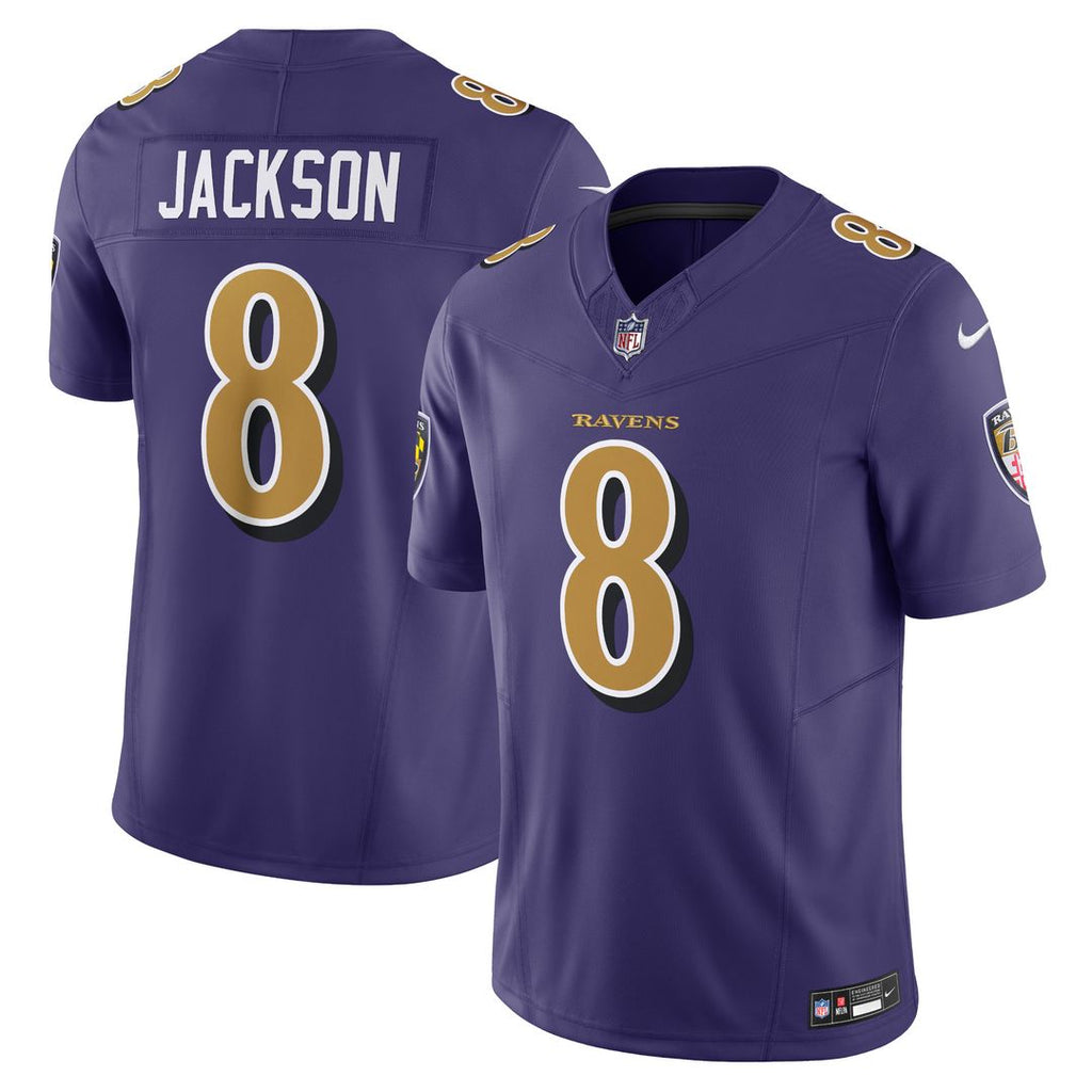 Lamar Jackson Baltimore Ravens Vapor F.U.S.E. Limited Jersey - White