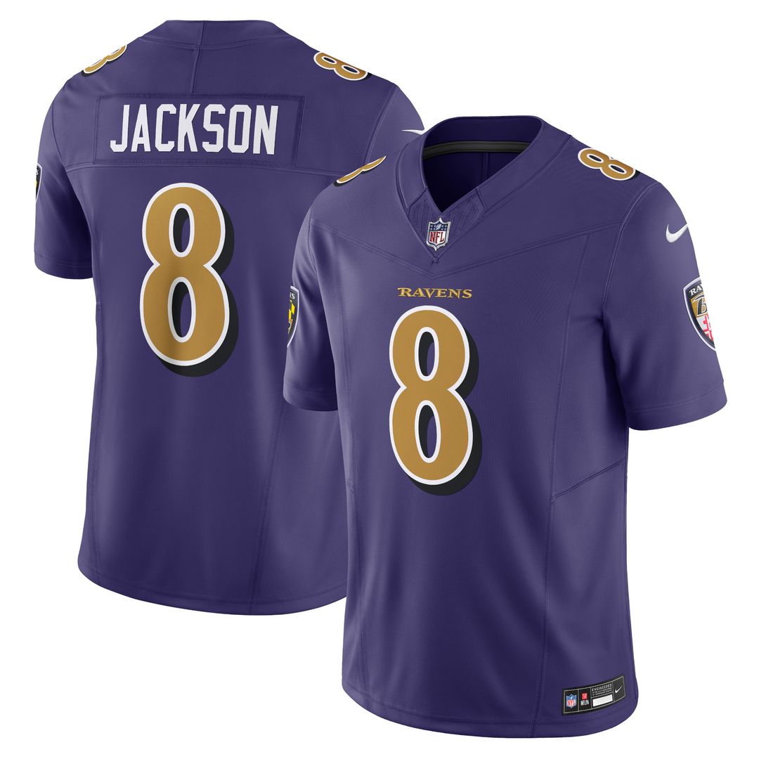 Lamar Jackson Baltimore Ravens Vapor F.U.S.E. Limited Jersey - White