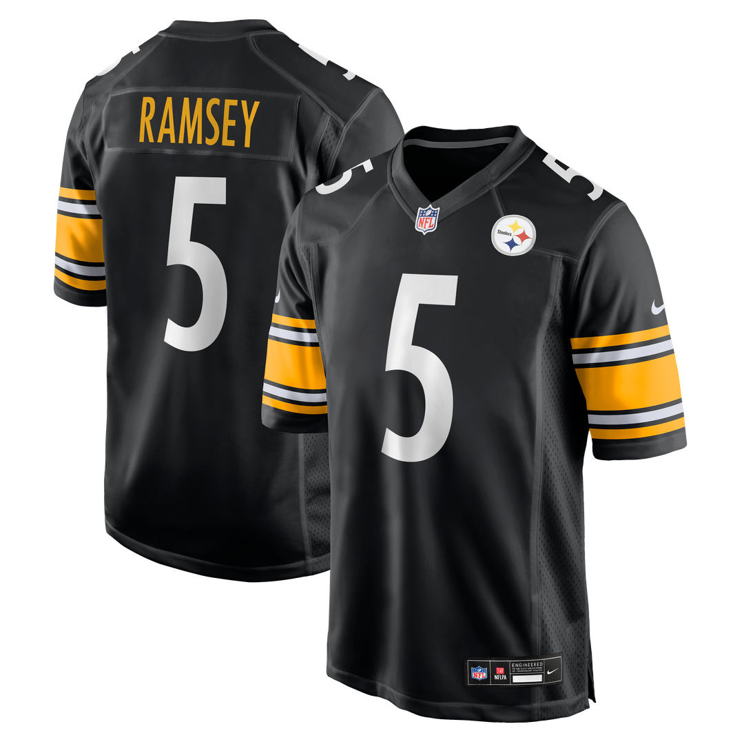 Jalen Ramsey Pittsburgh Steelers Team Game Jersey - Black