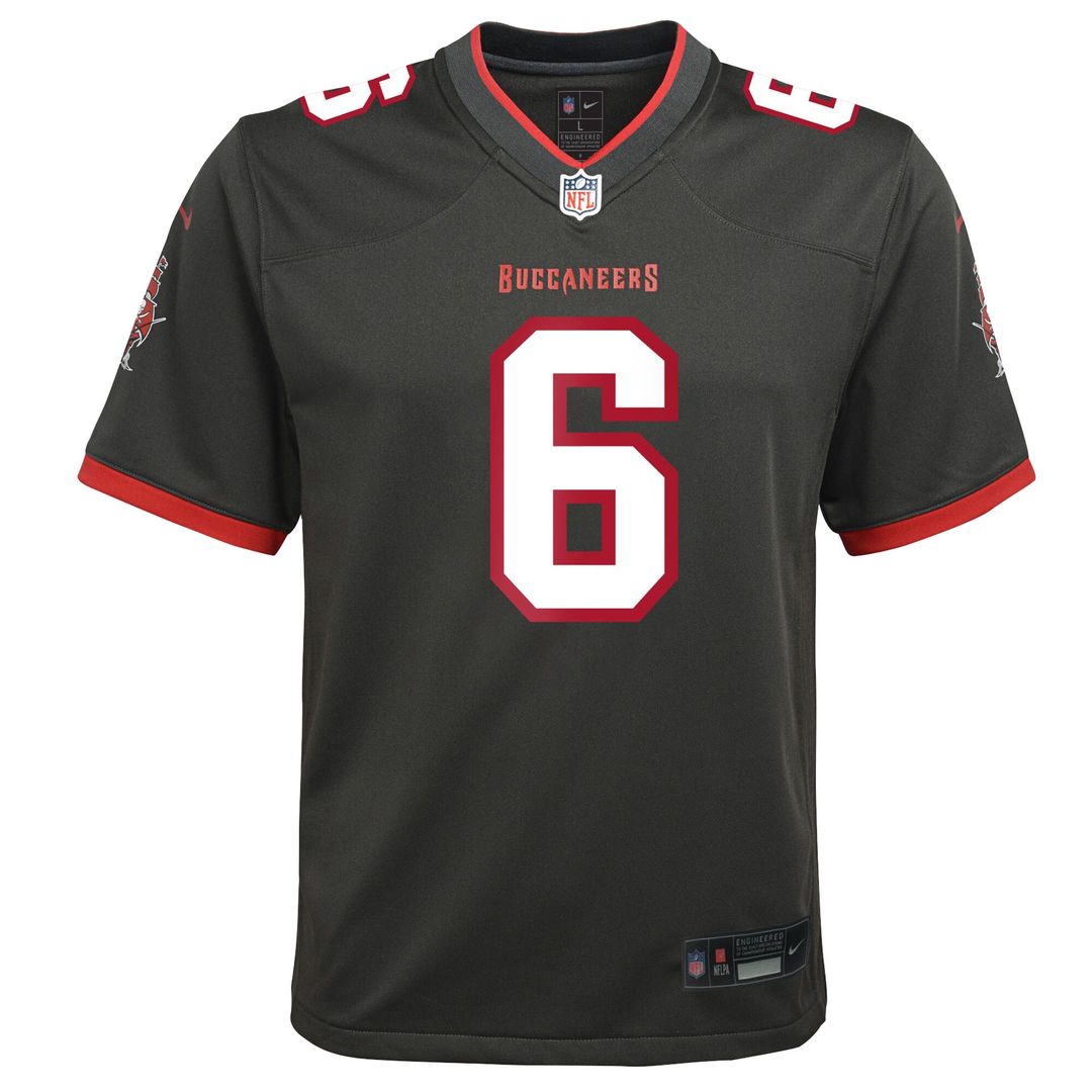 Baker Mayfield Tampa Bay Buccaneers Youth Game Jersey - White
