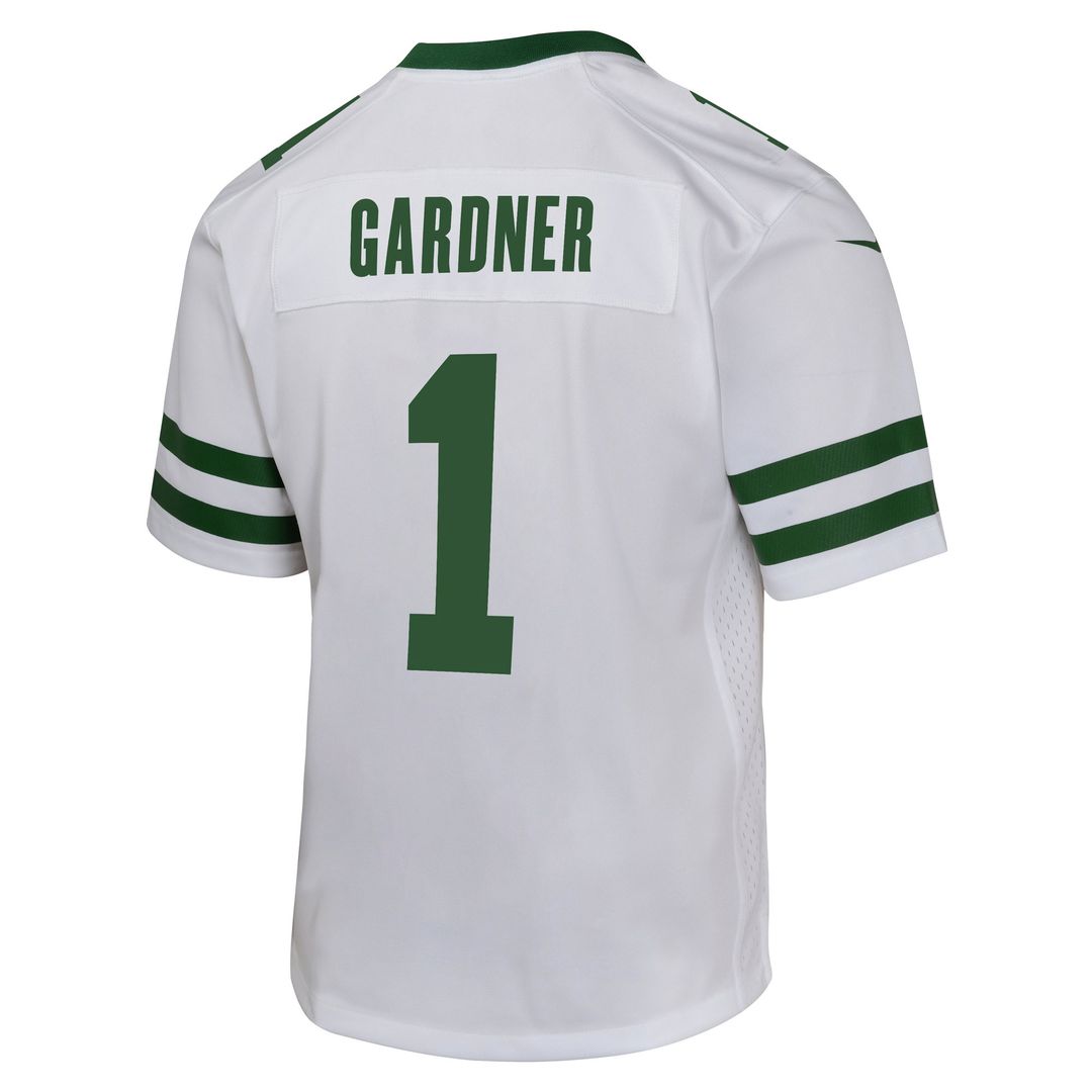 Ahmad Sauce Gardner New York Jets Youth Game Jersey - White