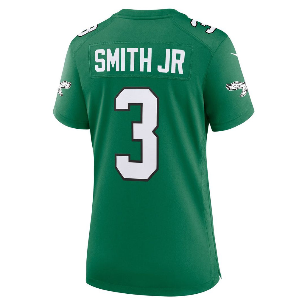 Nolan Smith Philadelphia Eagles Women's Alternate Game Jersey - Kelly Green