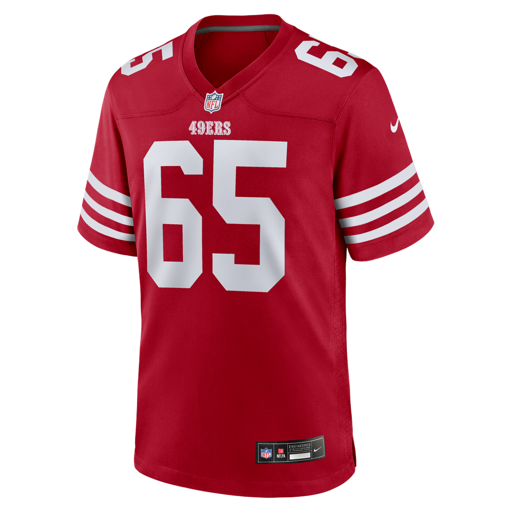 Drew Moss San Francisco 49ers Team Game Jersey - Scarlet