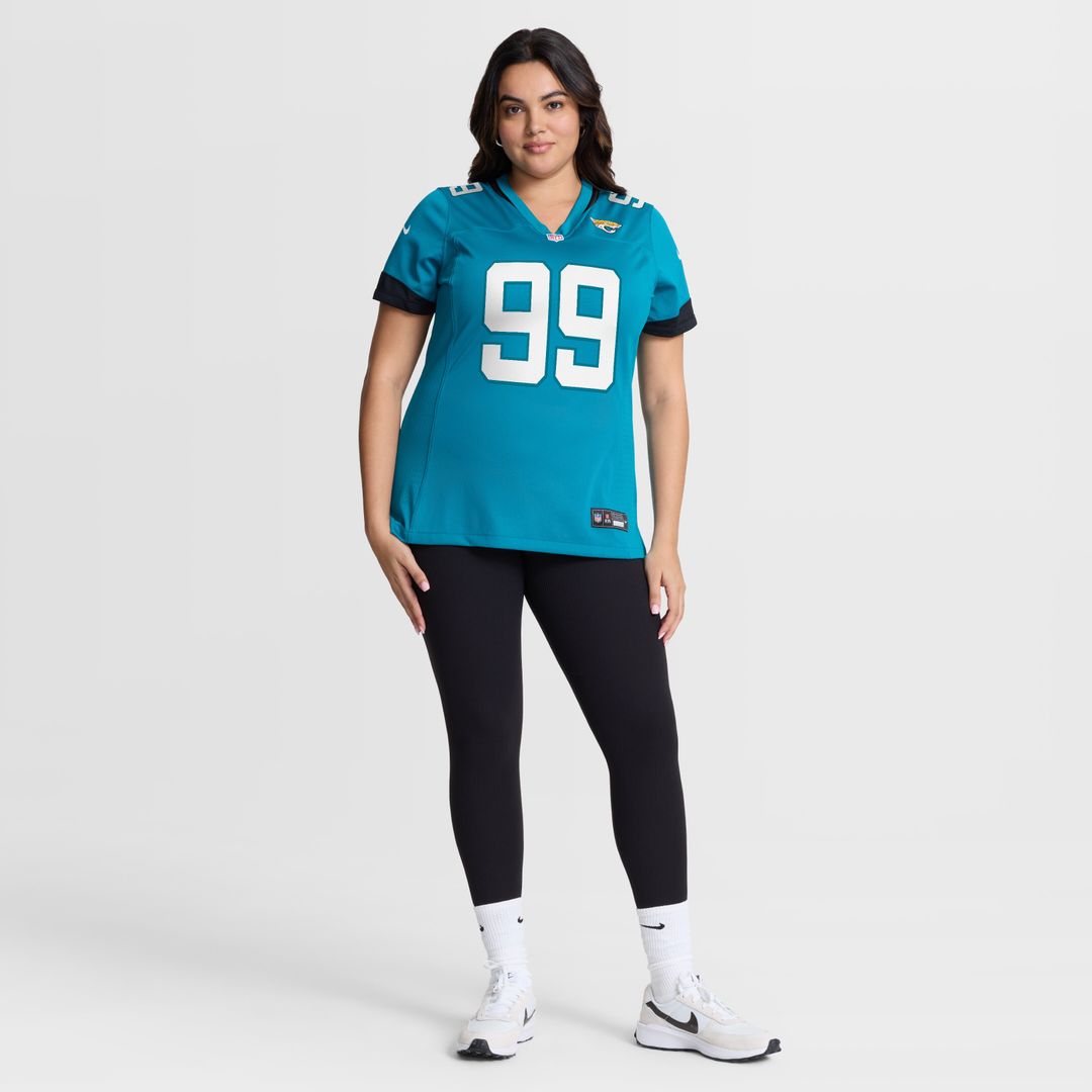 Ruke Orhorhoro Jacksonville Jaguars Women's Team Game Jersey - Teal