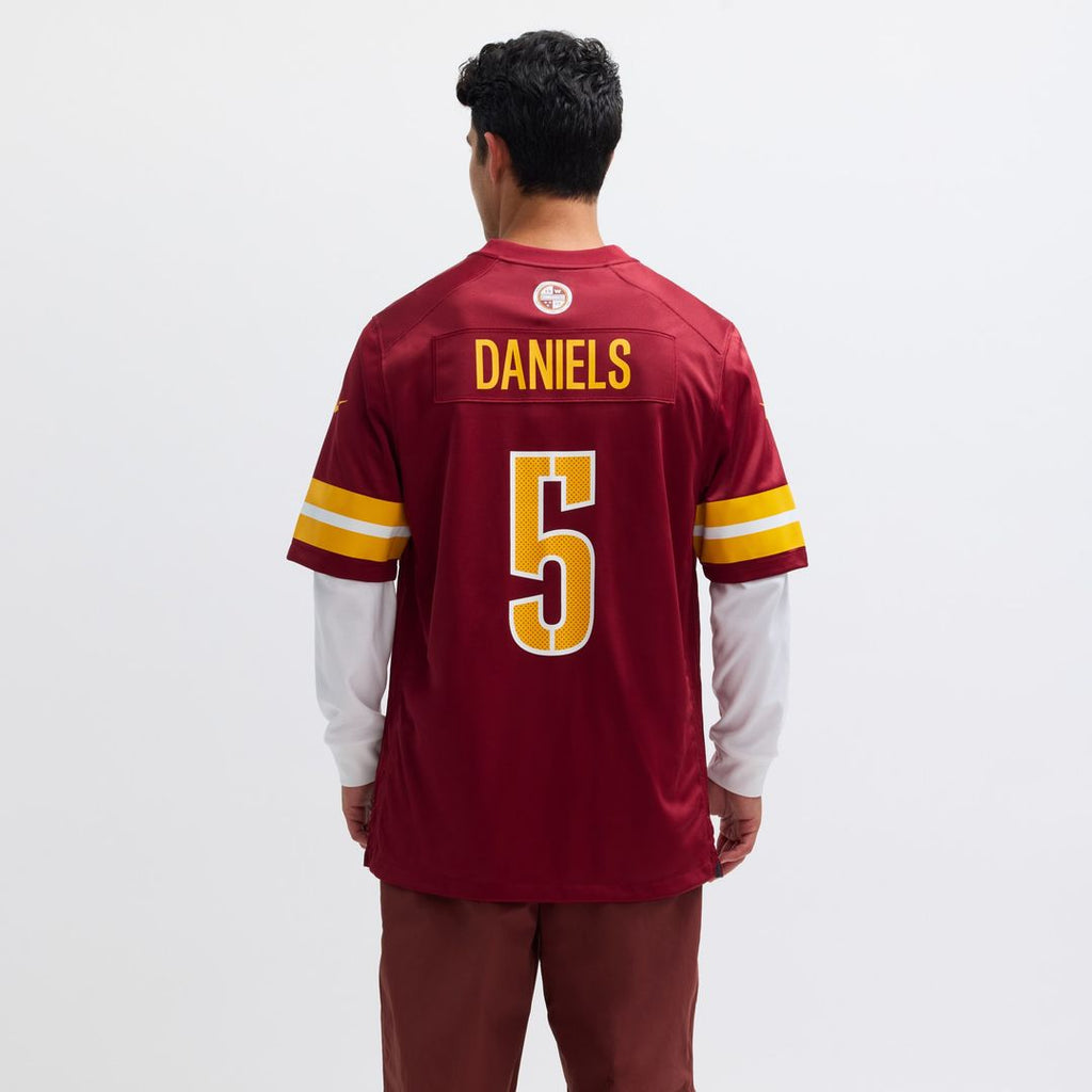 Jayden Daniels Washington Commanders Alternate Game Player Jersey - Black