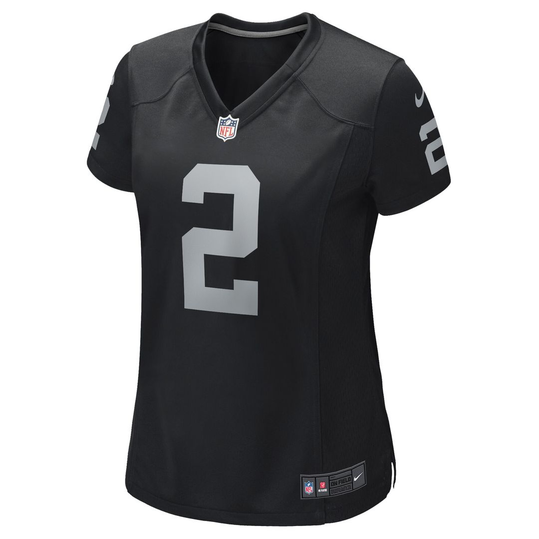 Daniel Carlson Las Vegas Raiders Women's Player Game Jersey - Black