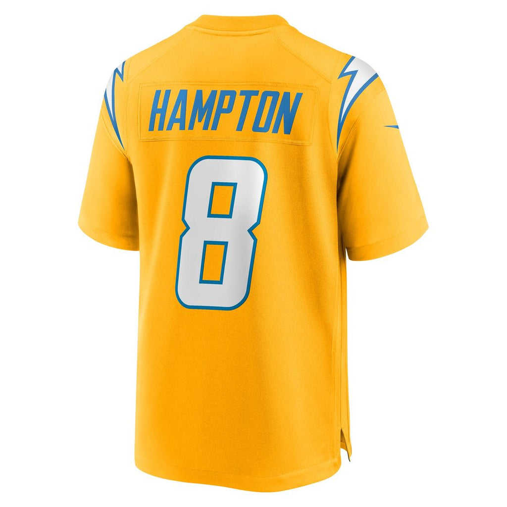 Omarion Hampton Los Angeles Chargers Game Player Jersey - Powder Blue