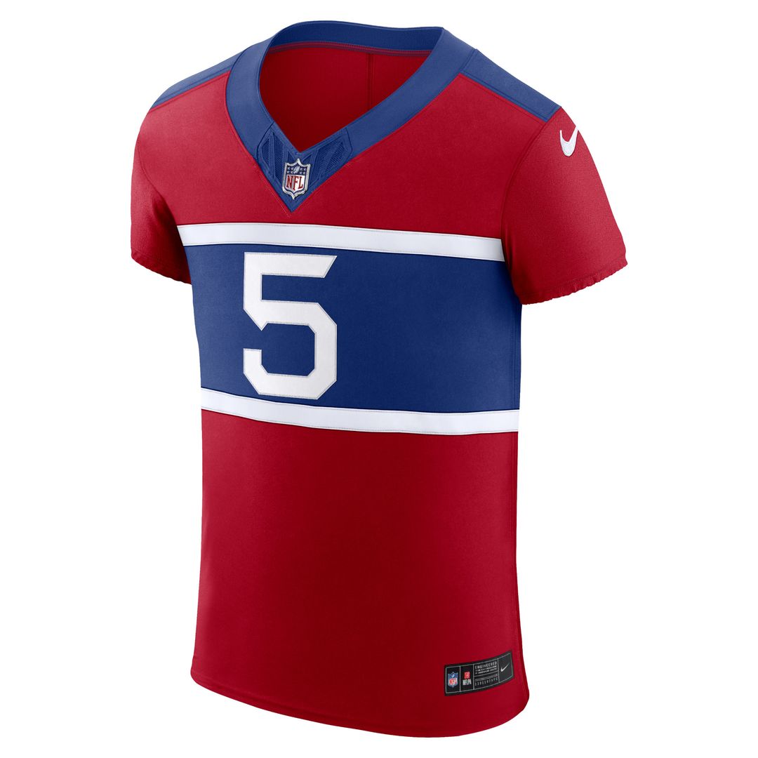 Kayvon Thibodeaux New York Giants Vapor F.U.S.E. Elite Player Jersey Vapor F.U.S.E. Elite Jersey - Red