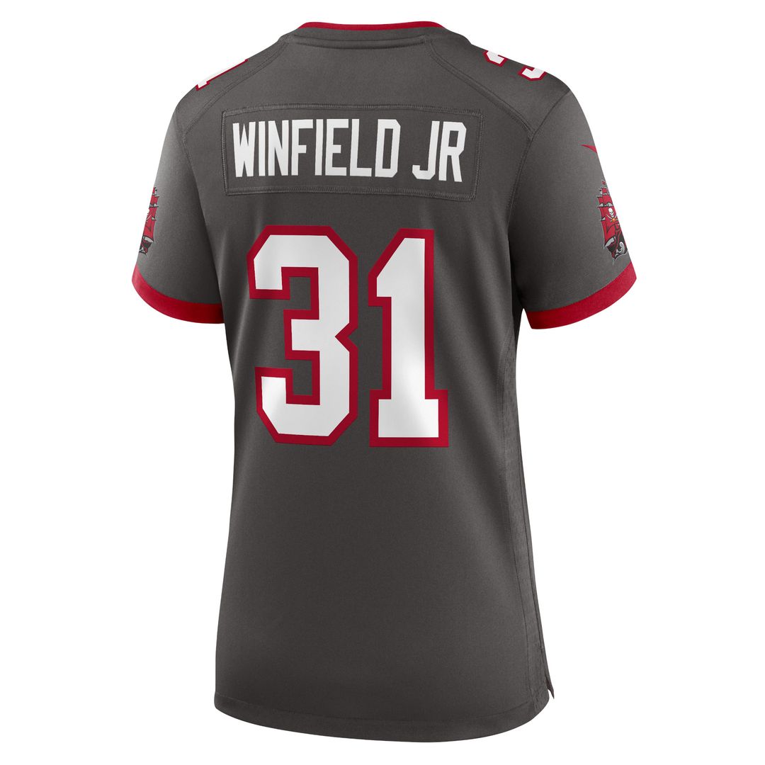 Antoine Winfield Jr. Tampa Bay Buccaneers Women's Game Jersey - Pewter