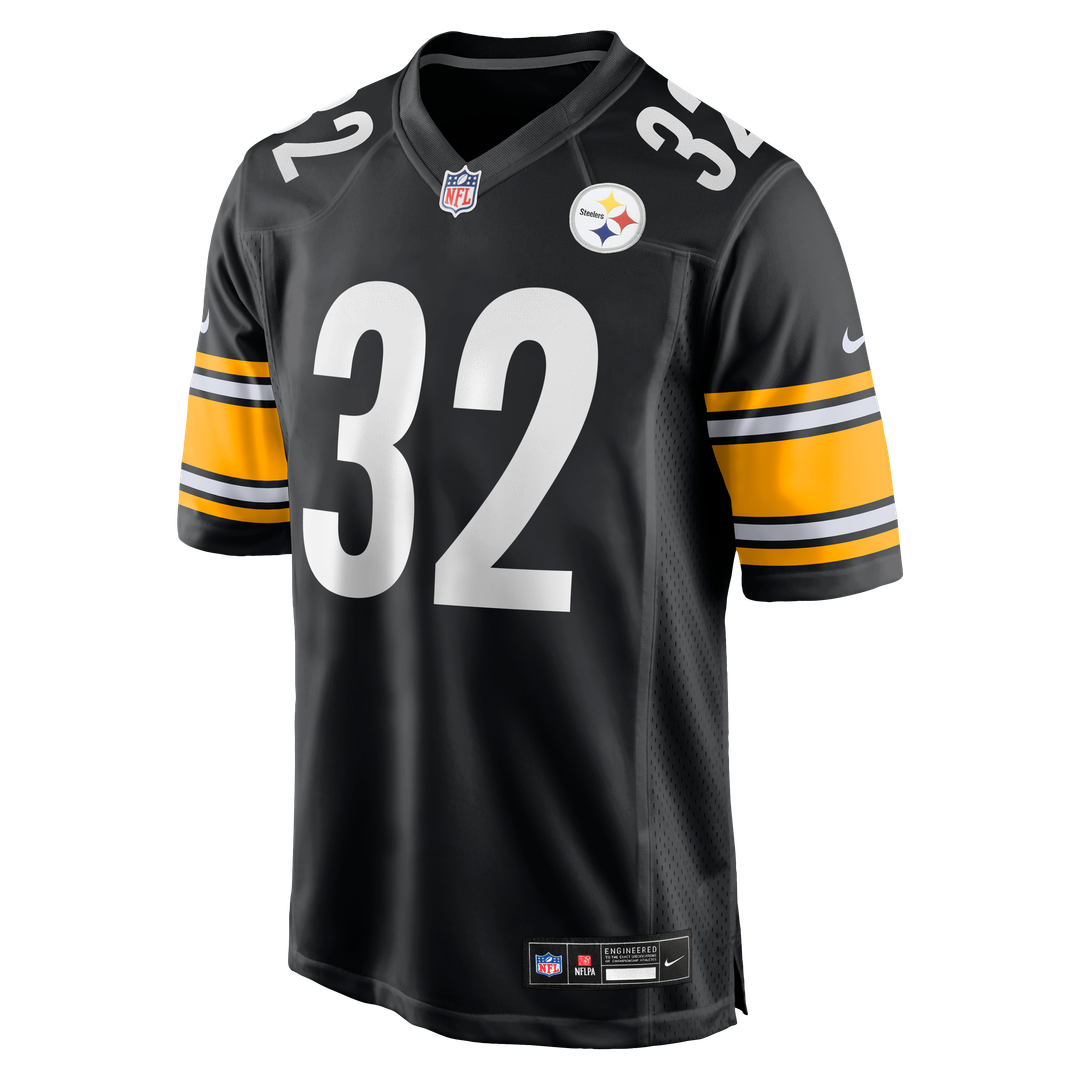 Franco Harris Pittsburgh Steelers Game Retired Player Jersey - Black