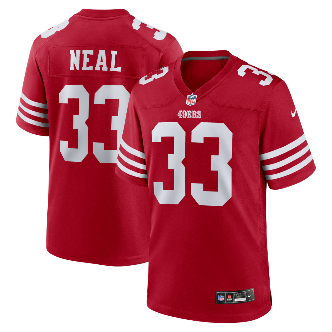 Siran Neal San Francisco 49ers Team Game Jersey - Scarlet