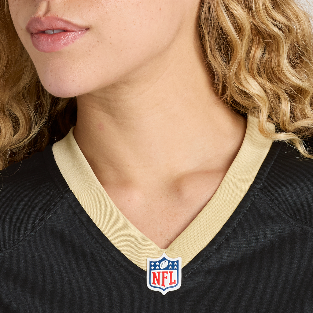 William Sherman New Orleans Saints Women's Team Game Jersey - Black