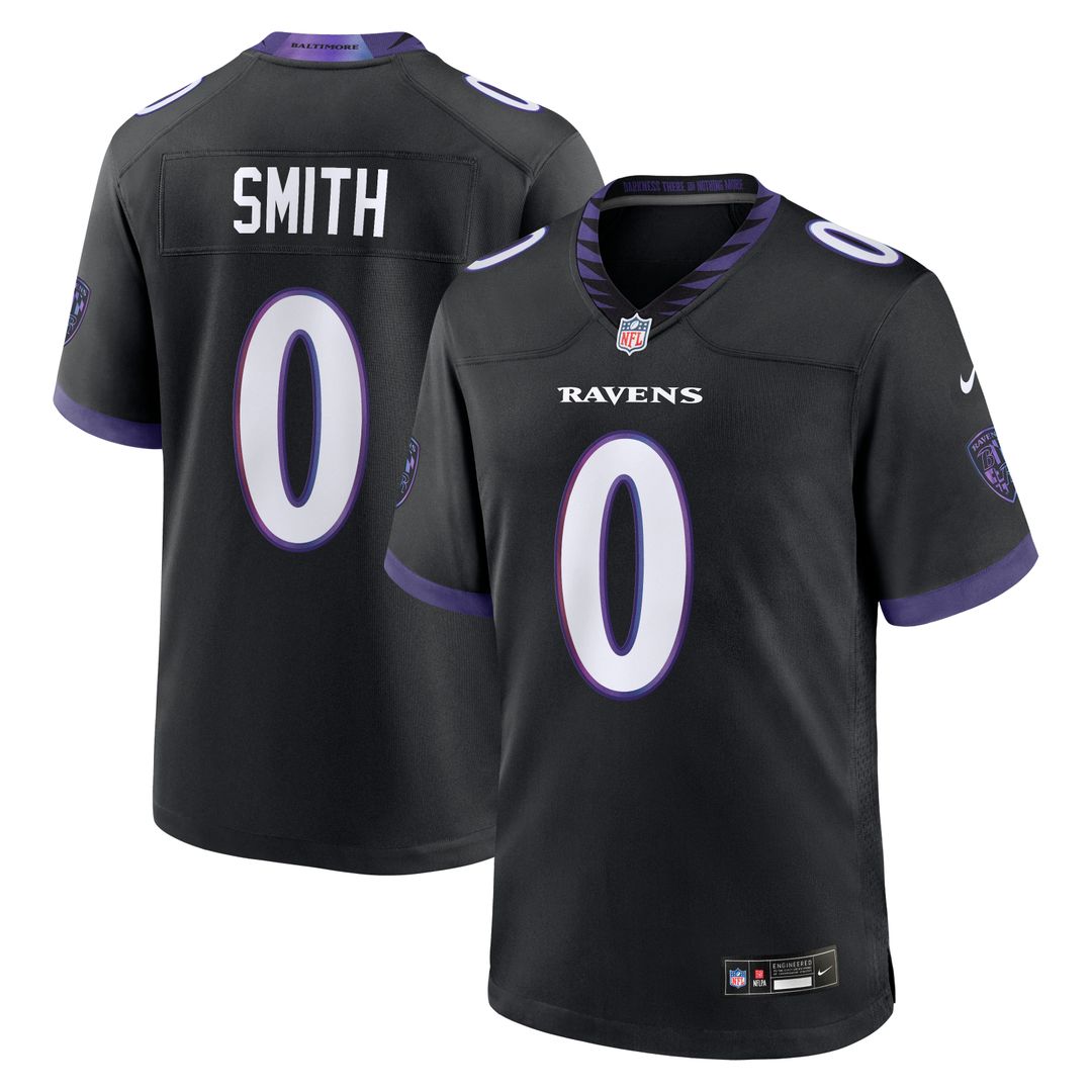 Roquan Smith Baltimore Ravens Game Jersey - White