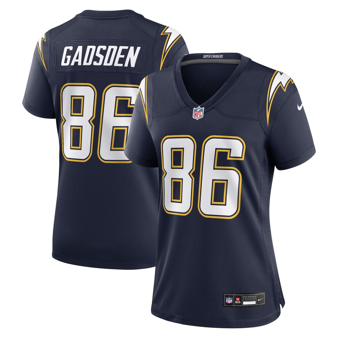 Oronde Gadsden Los Angeles Chargers Women's Alternate Charger Power Game Jersey - Gold