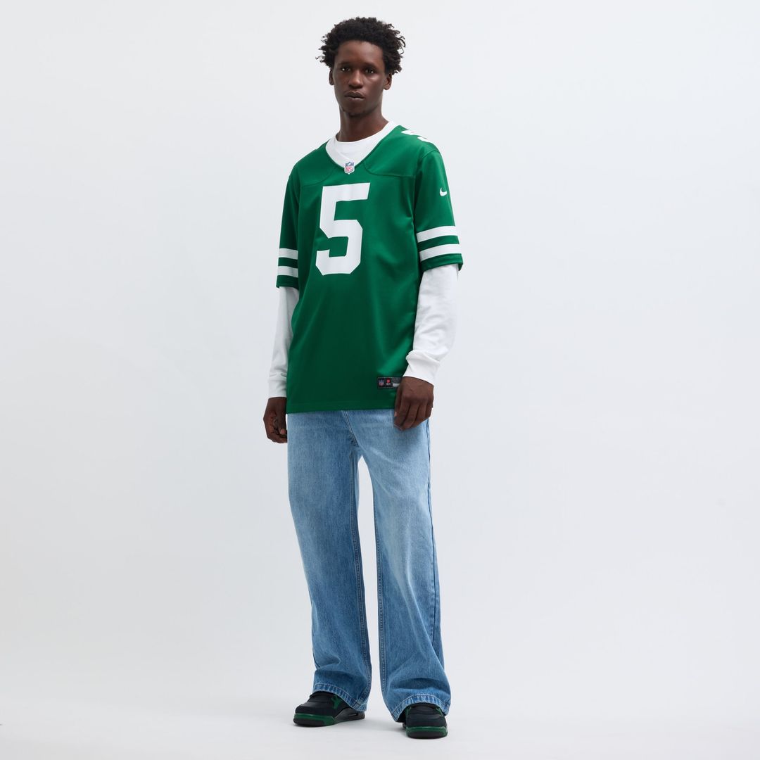 Garrett Wilson New York Jets Alternate Game Jersey - Legacy Black