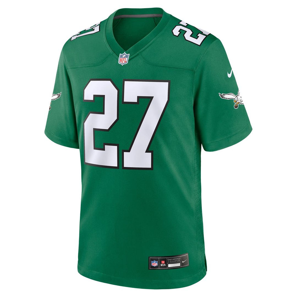 Quinyon Mitchell Philadelphia Eagles Team Game Jersey - Midnight Green