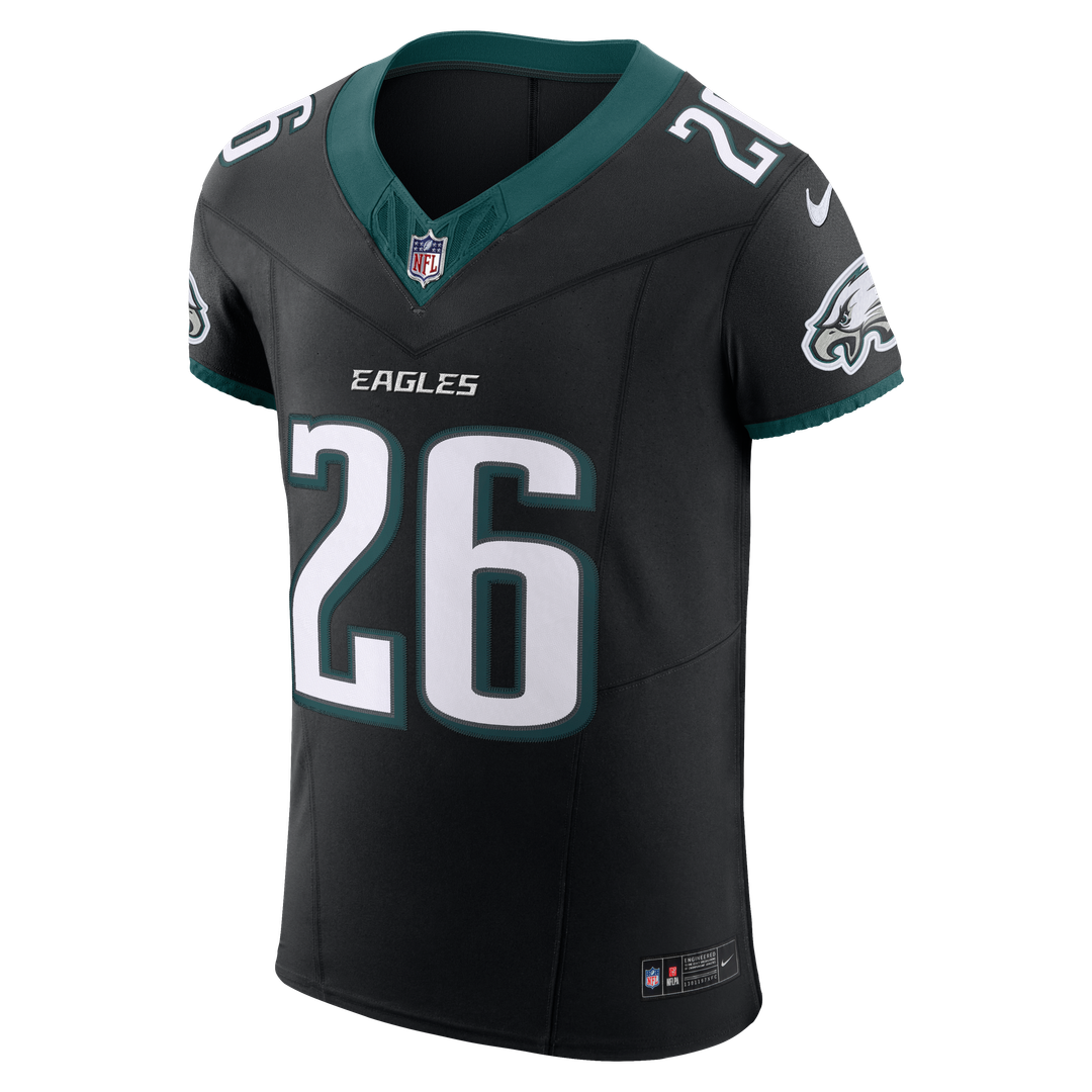 Saquon Barkley Philadelphia Eagles Alternate Vapor F.U.S.E. Elite Jersey - Black