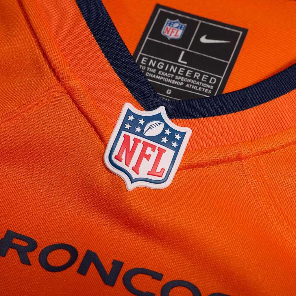 Jaleel McLaughlin Denver Broncos Team Game Jersey - Orange
