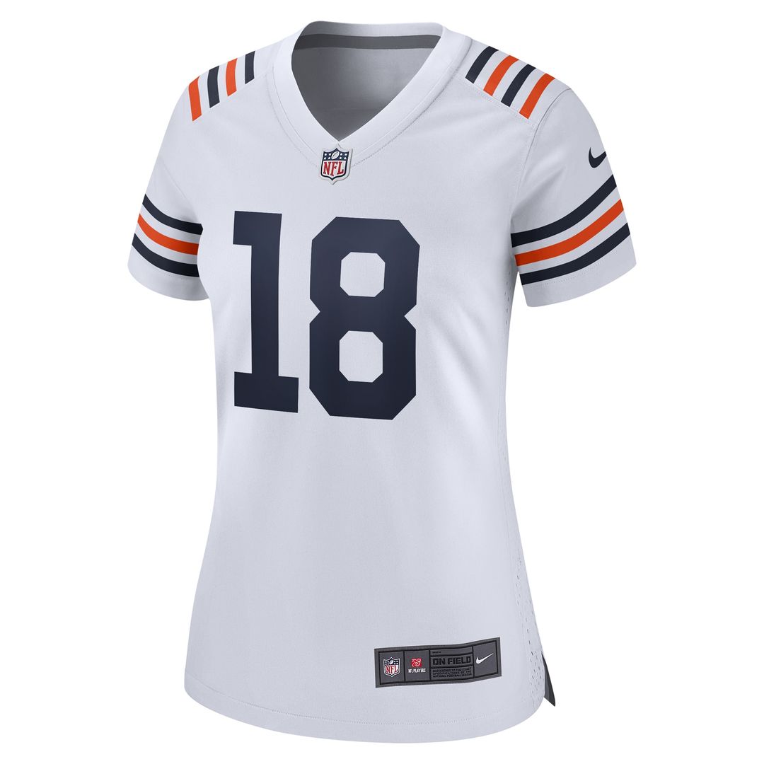Caleb Williams Chicago Bears Women's 2nd Alternate Game Player Jersey - White