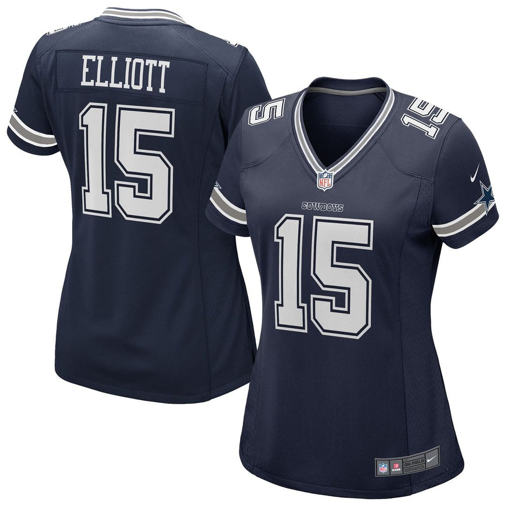 Ezekiel Elliott Dallas Cowboys Women's Game Jersey - Navy