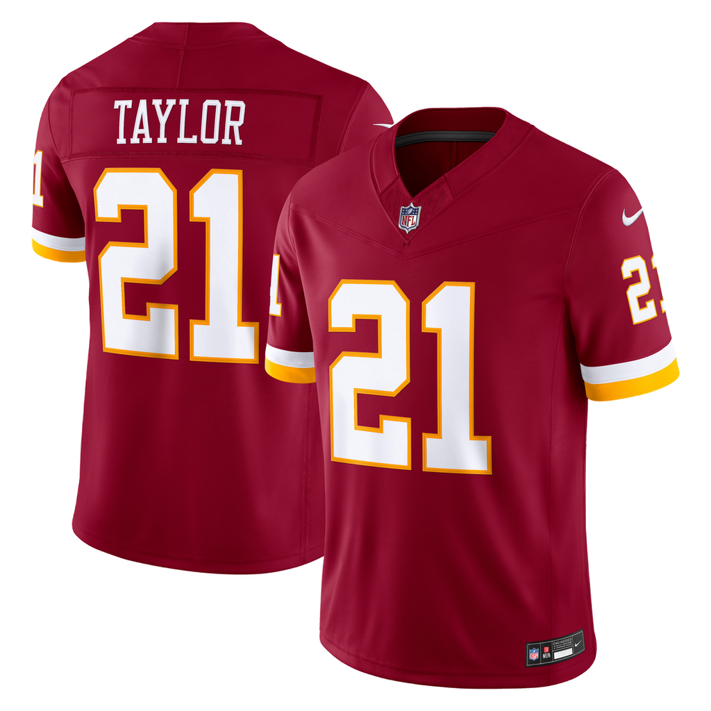 Sean Taylor Washington Commanders Team Vapor F.U.S.E. Stitched Retired Limited Jersey - Burgundy