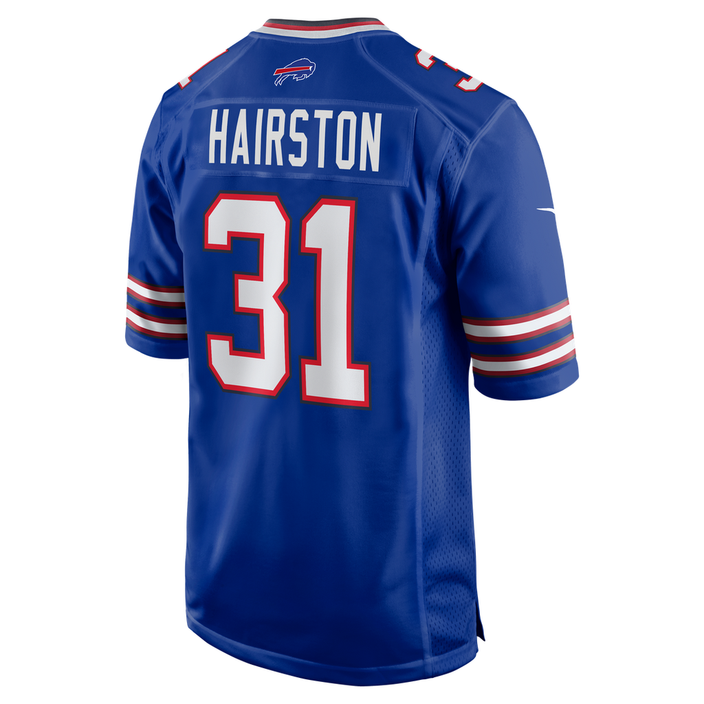 Maxwell Hairston Buffalo Bills Game Player Jersey - Royal