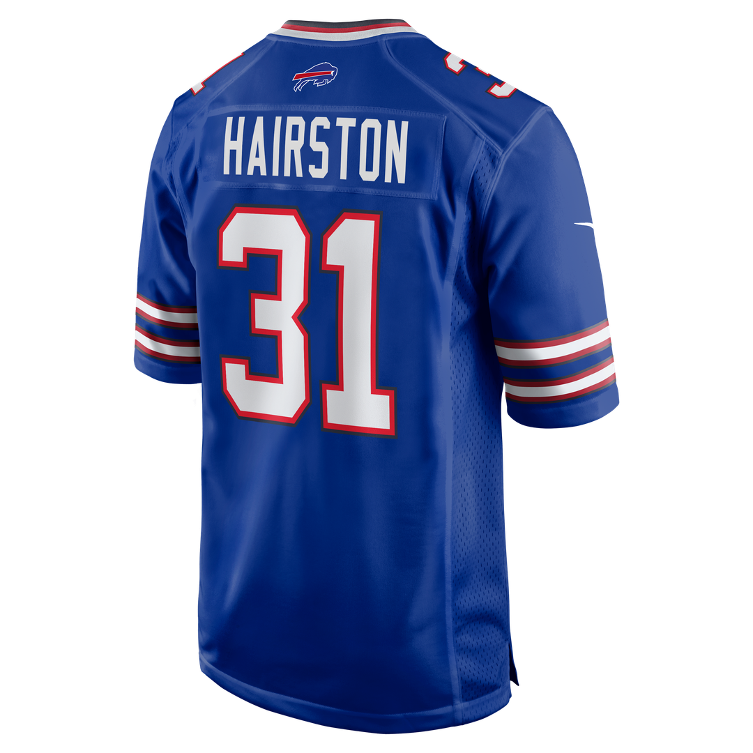 Maxwell Hairston Buffalo Bills Game Player Jersey - Royal